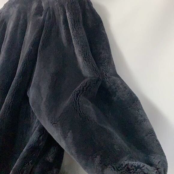 CHRISTIAN DIOR RARE BLUE BULKY FUR COAT‎ JACKET - Picture 7 of 16